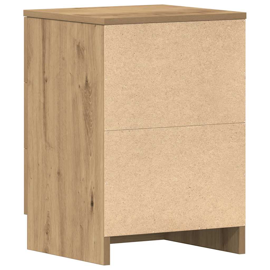 Nattbord artisan eik 38x35x55 cm konstruert tre