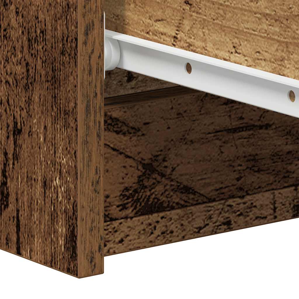 Skjenk gammelt tre 60x35x98,5 cm konstruert tre