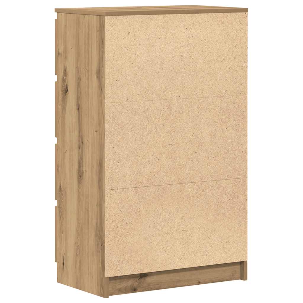 Skjenk artisan eik 60x35x98,5 cm konstruert tre