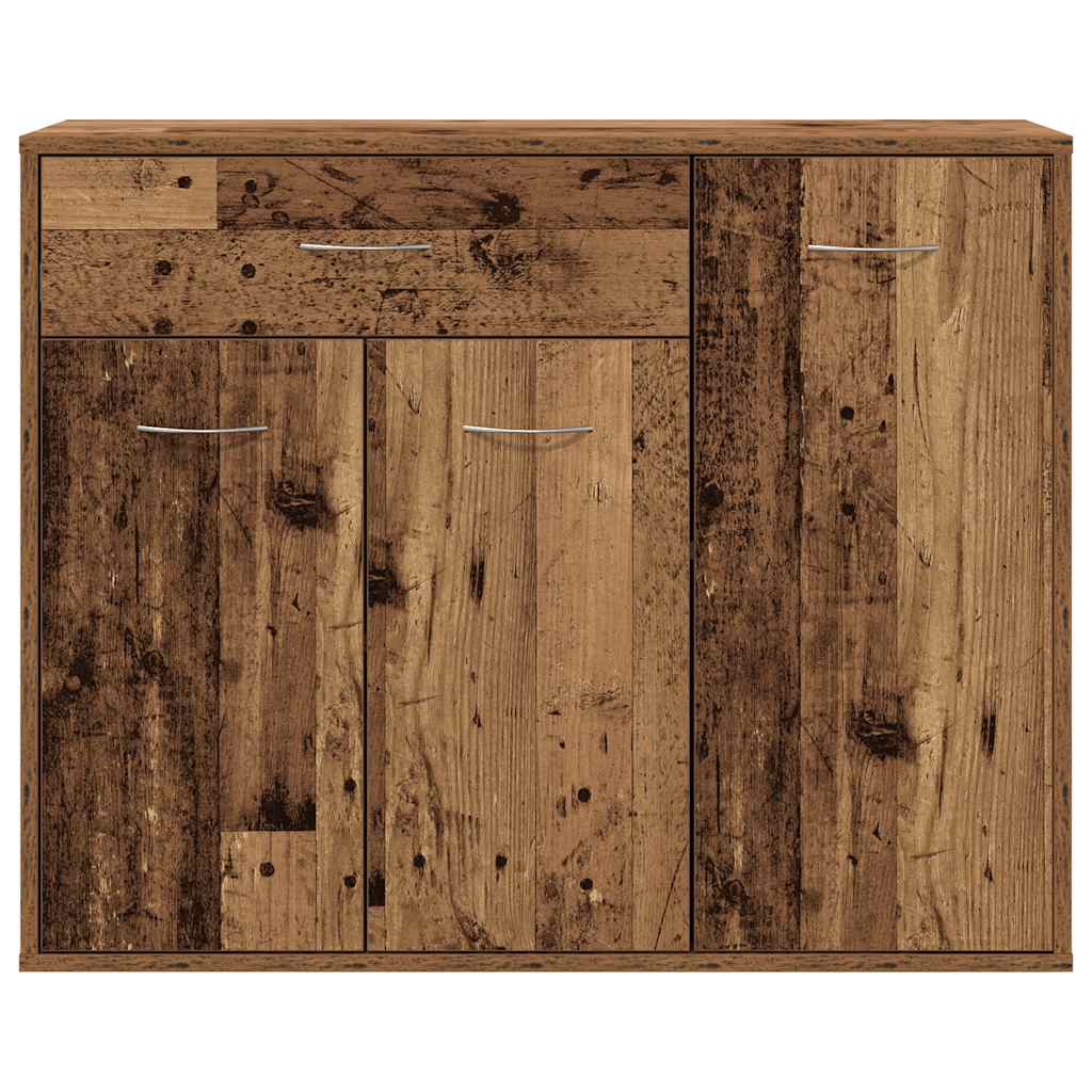 Skjenk gammelt tre 88x30x70 cm konstruert tre