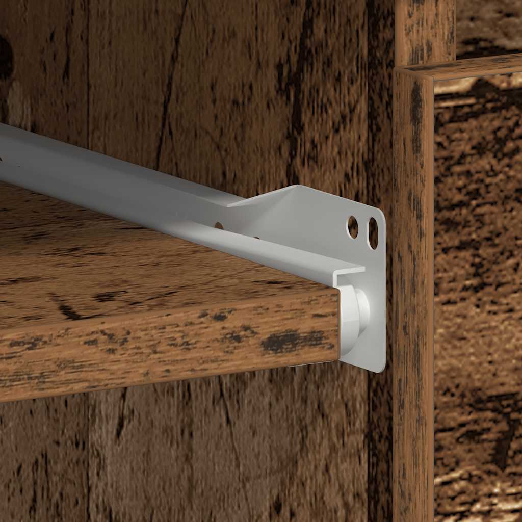 Skrivebord gammelt tre 90x45x76 cm konstruert tre