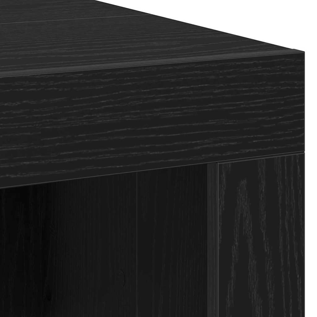 Kaffebord Svart Eik 102 x 50 x 35 cm Konstruert tre