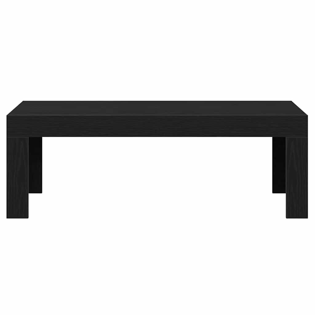 Kaffebord Svart Eik 102 x 50 x 35 cm Konstruert tre