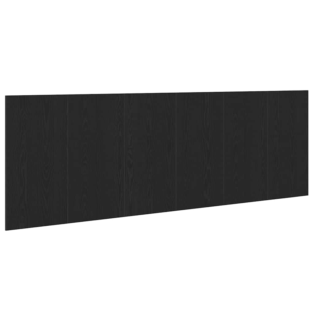 Seng Hodegjerde Svart Eik 160 x 1.5 x 80.5 cm Konstruert tre