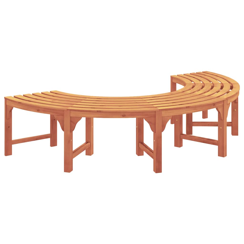 Trebens 4-Antall seter 210 x 80 x 45 cm Solid Eucalyptus Tre