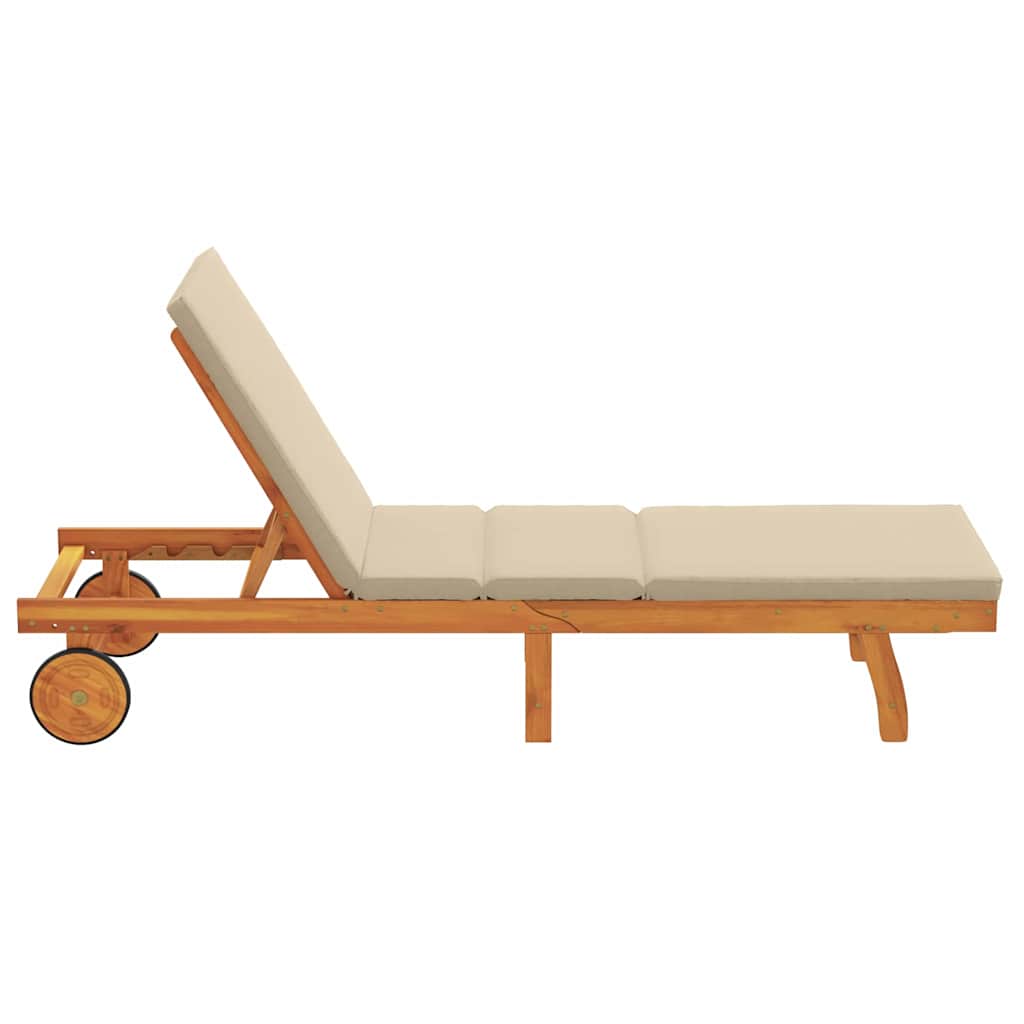 Solstol Brun 199 x 63 x 85 cm Solid akasietre