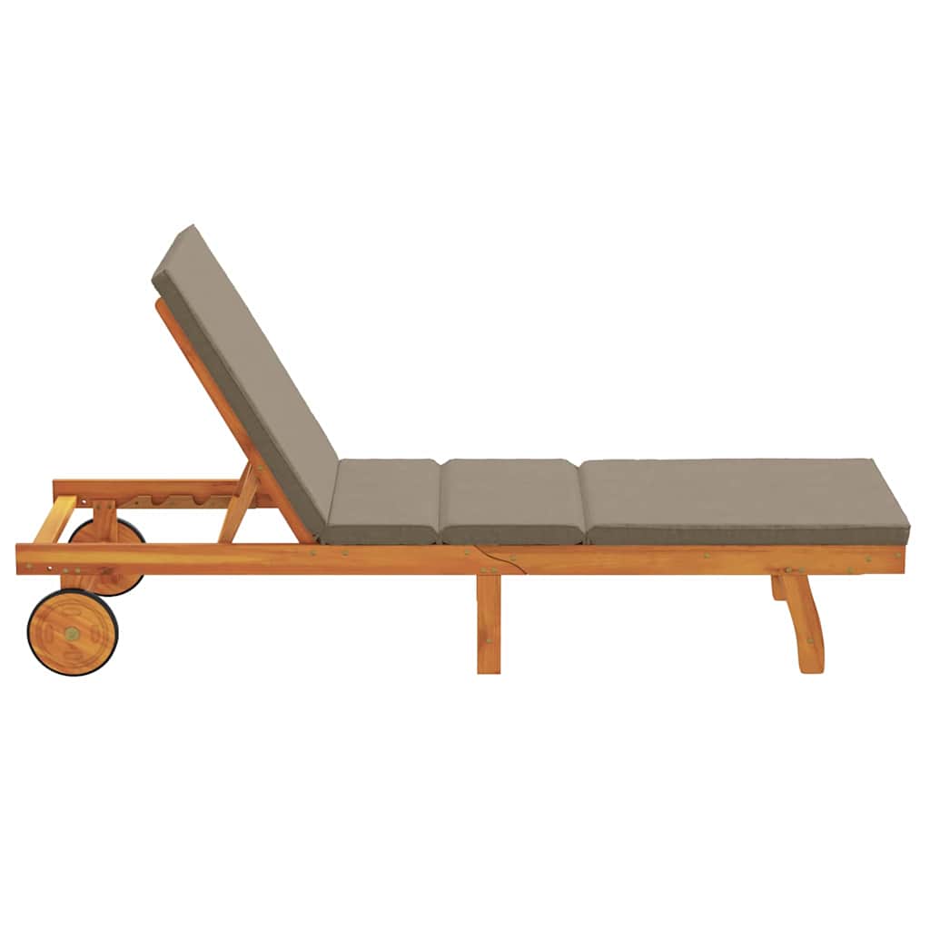 Solstol Brun 199 x 63 x 85 cm Solid akasietre
