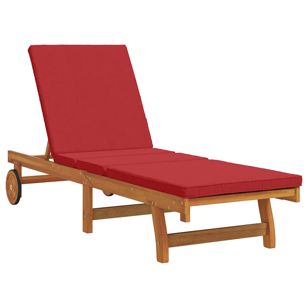 Solstol Brun 199 x 63 x 85 cm Solid akasietre