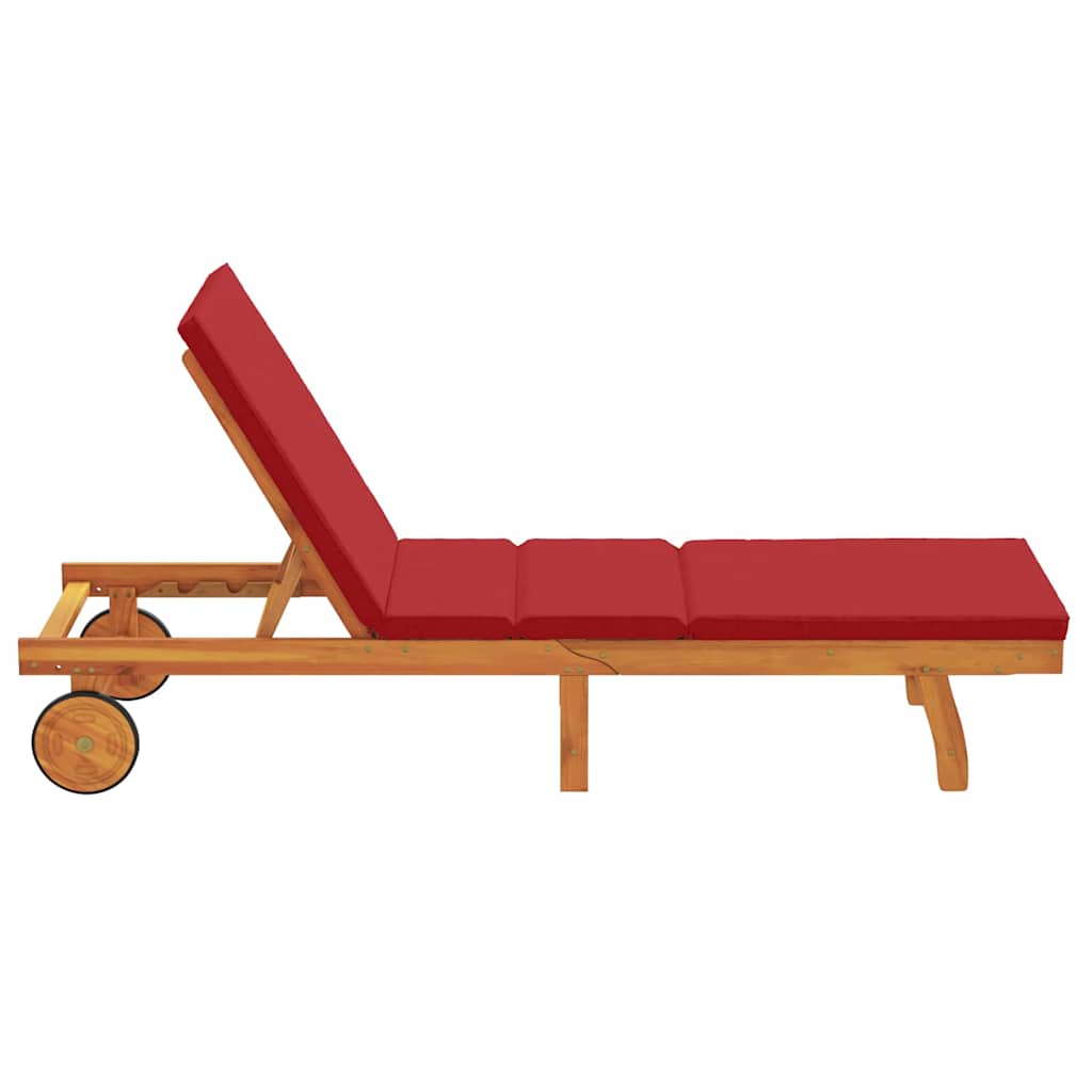 Solstol Brun 199 x 63 x 85 cm Solid akasietre