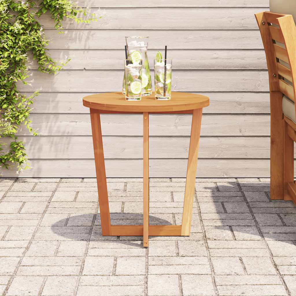 Hagebord rundt Ø55x60 cm heltre akasie