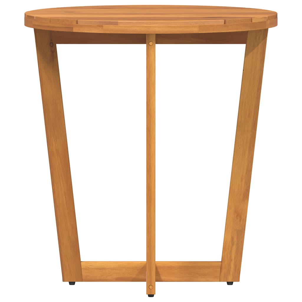 Hagebord rundt Ø70x75 cm heltre akasie