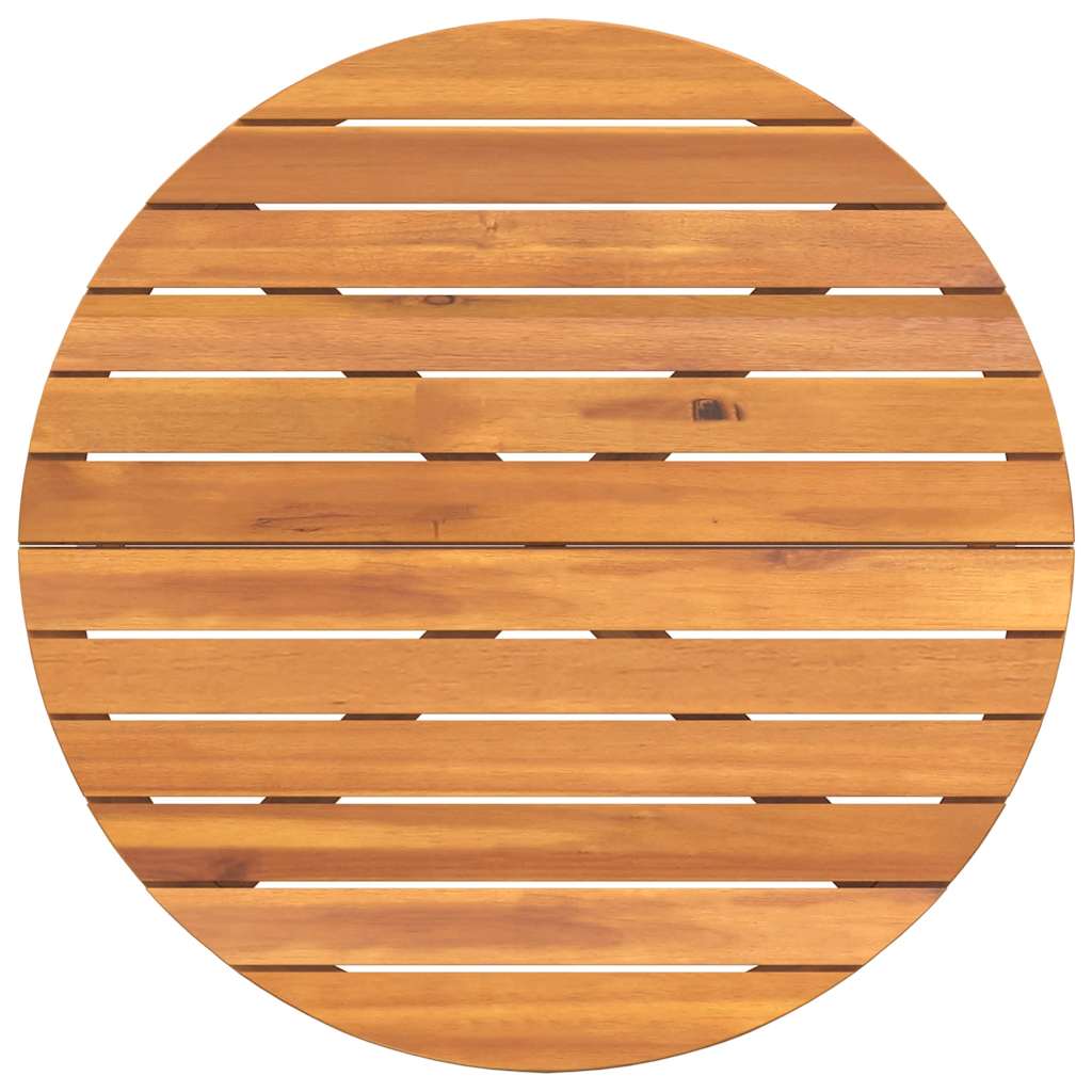 Spisebord for hagen rundt Ø90x75 cm heltre akasie