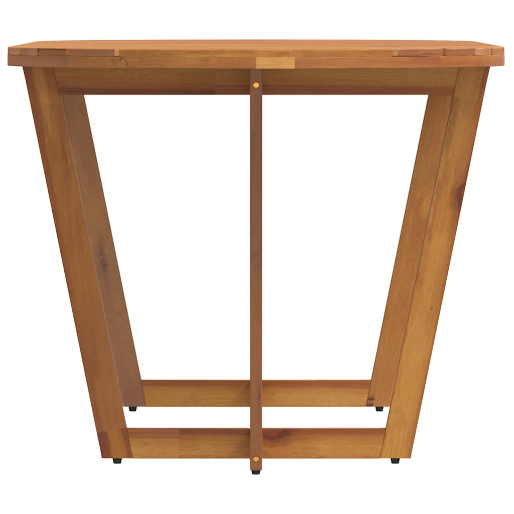 hagespisebord ovalt 200x90x75 cm heltre akasie