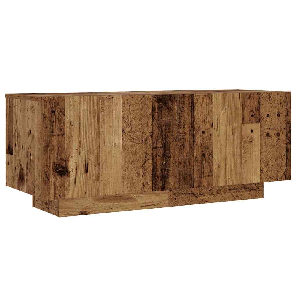 Nattbord gammelt tre 100x35x40 cm konstruert tre vidaXL