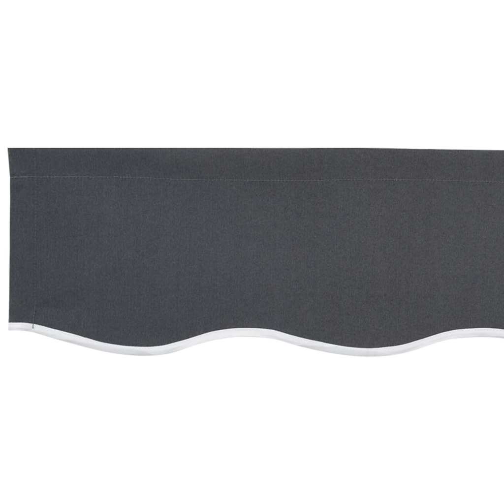Reserveduk til markise Antrasitt 4 x 2 m Polyester