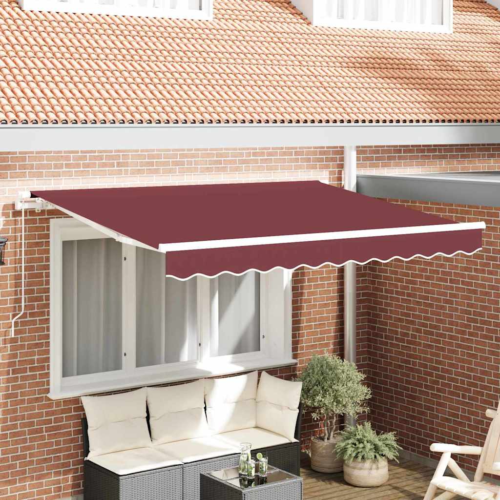 Reserveduk til markise Burgunder Rød 280 x 195 cm Polyester