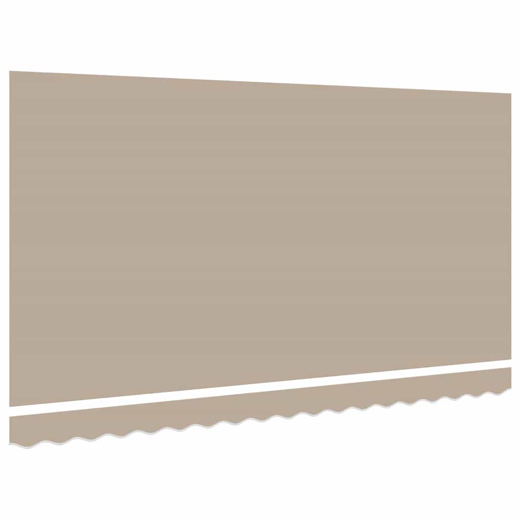 Reserveduk til markise Beige 4 x 2 m Polyester
