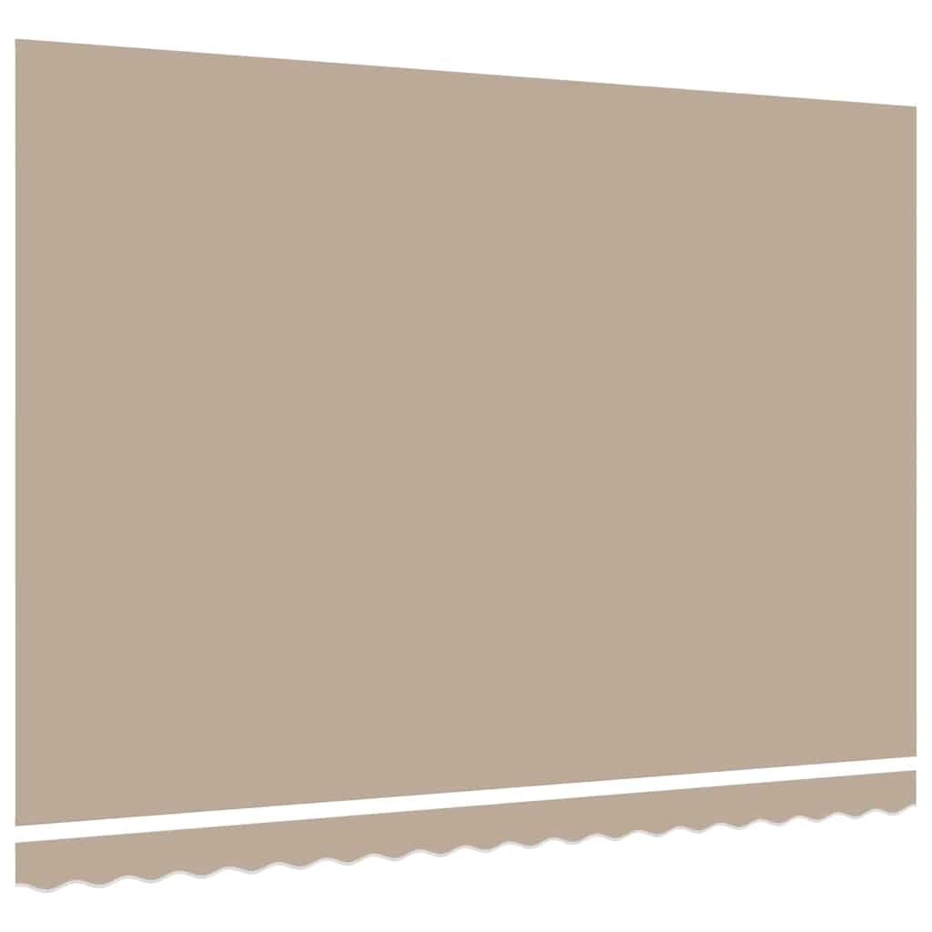 Reserveduk til markise Beige 430 x 345 cm Polyester