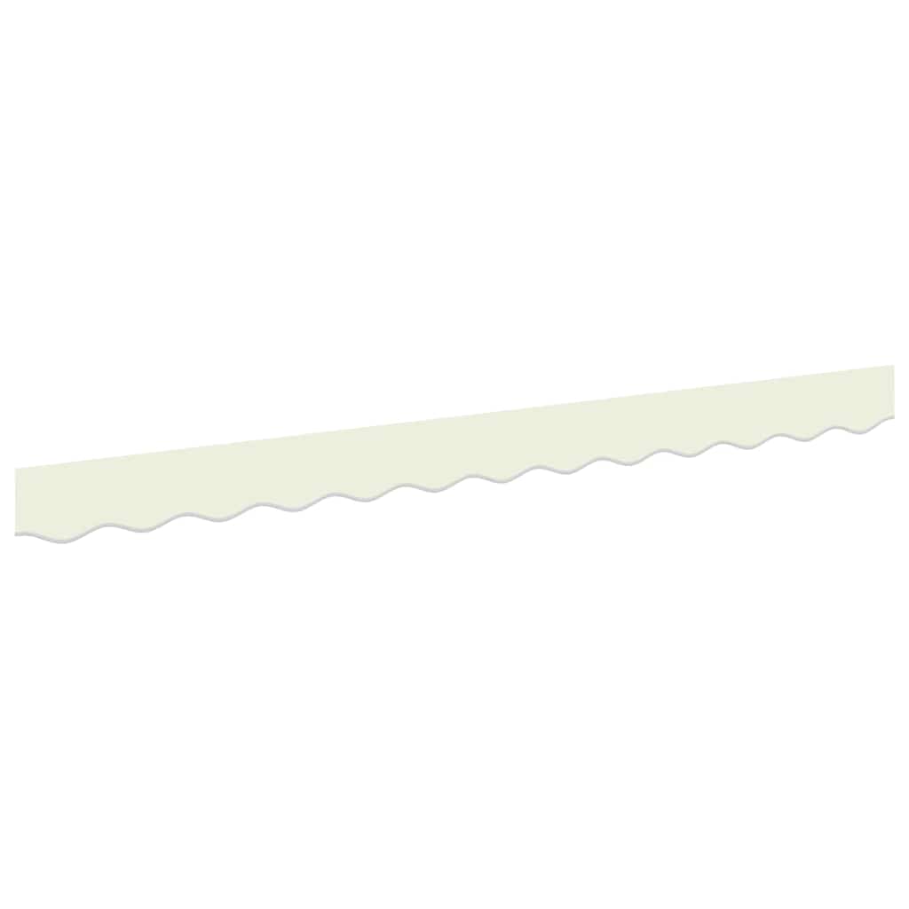Markisekant erstatning Kremstripe 230 x 20 cm Polyester
