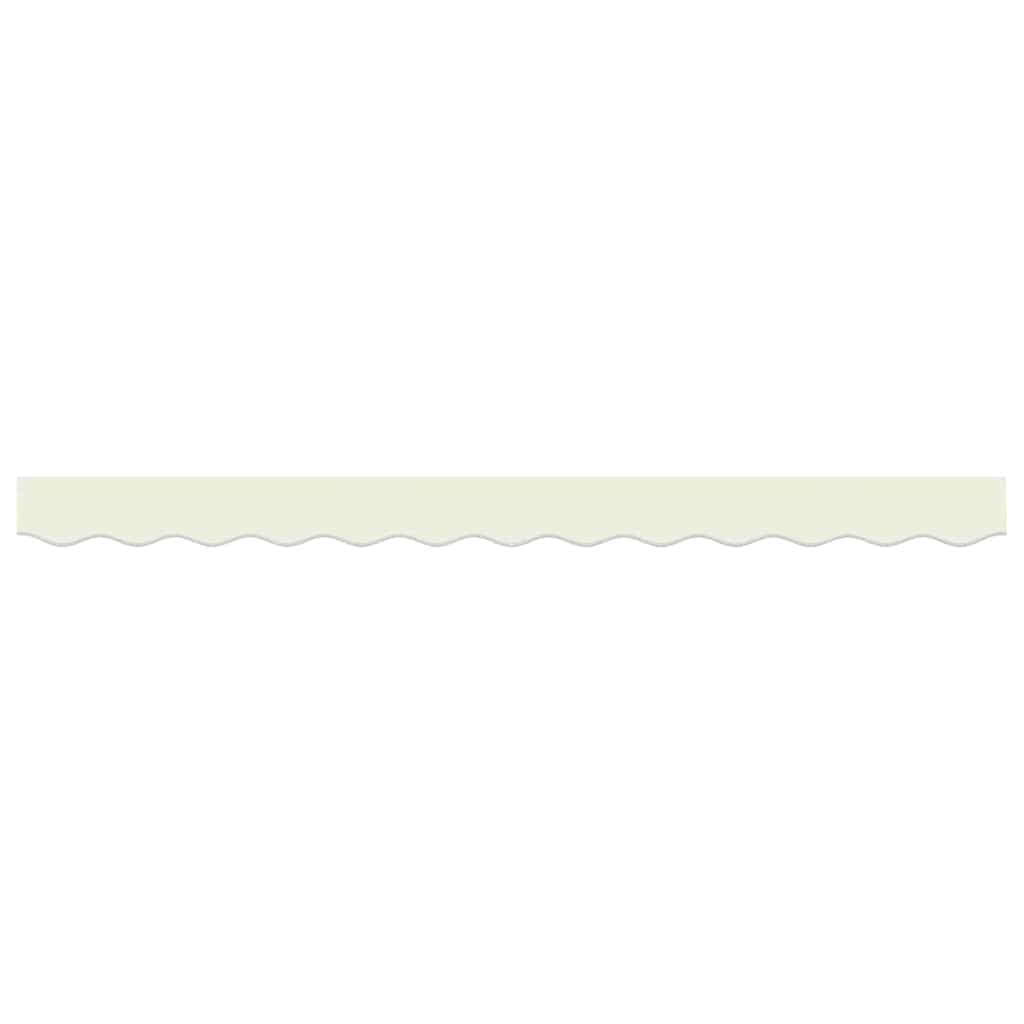 Markisekant erstatning Kremstripe 230 x 20 cm Polyester