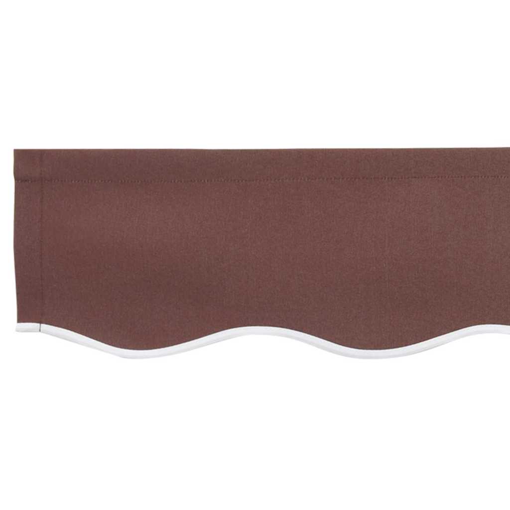 Markisekant erstatning Brun Stripe 2,5 m Polyester