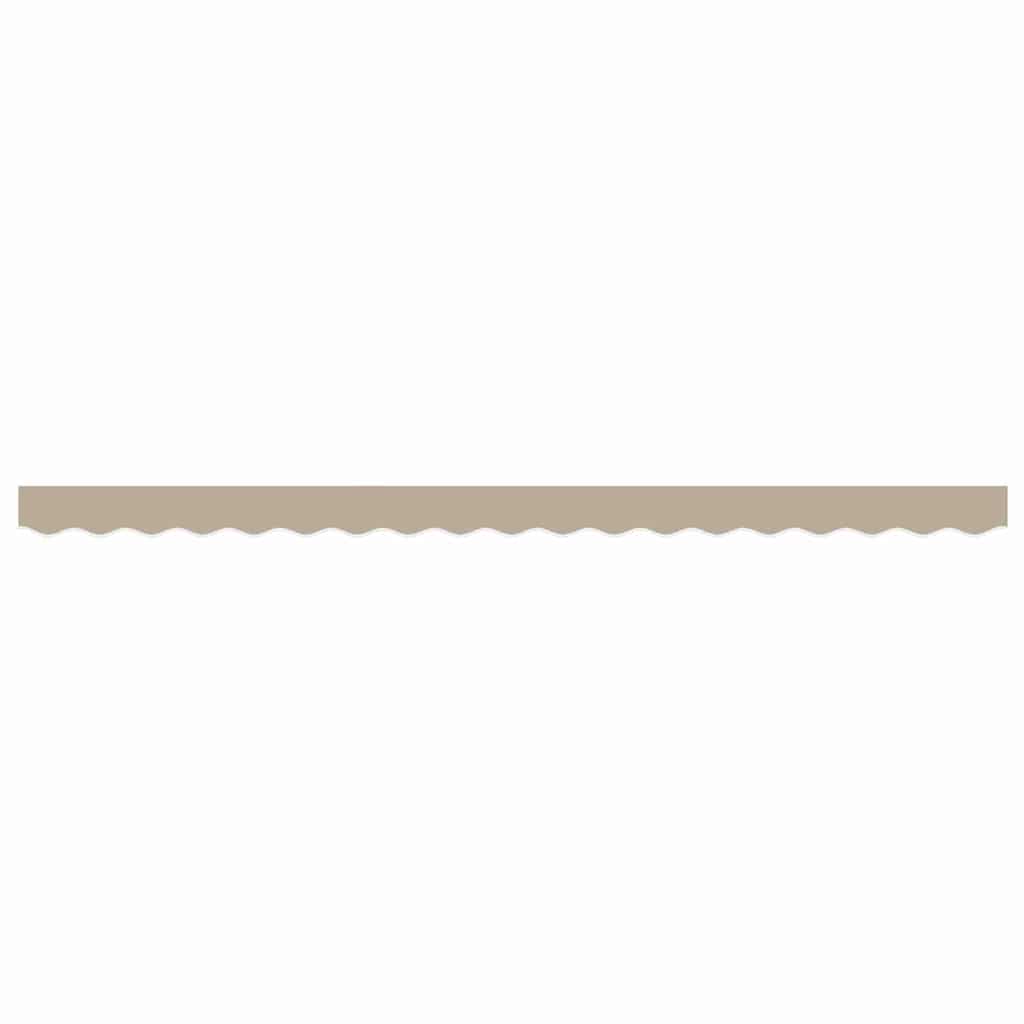 Markisekant erstatning Beige 4 m Polyester