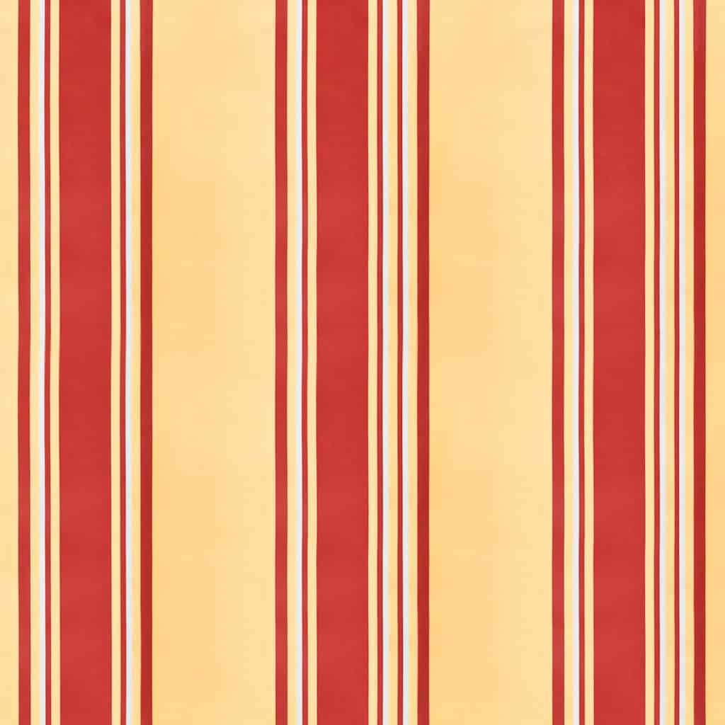 Reserveduk til markise Gul og oransje 1000 x 160 cm Polyester