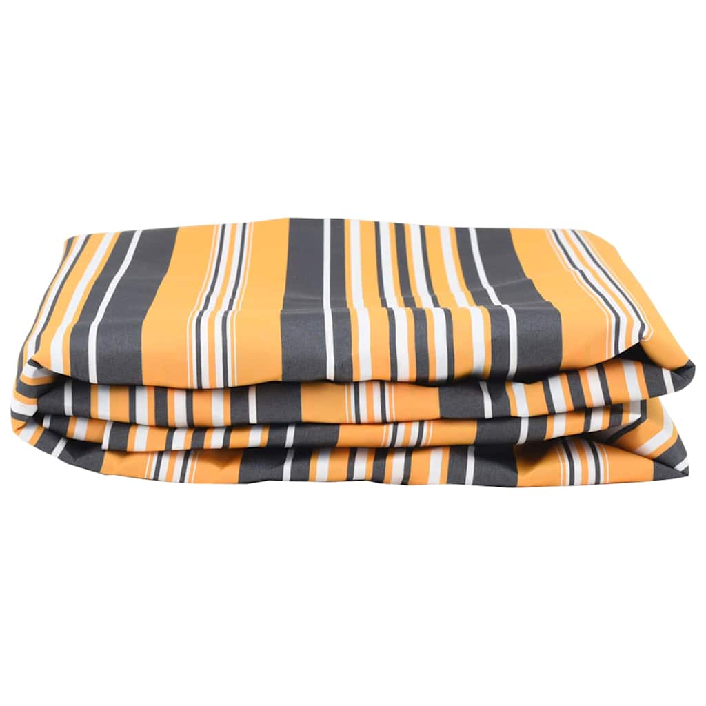 Reserveduk til markise Gul og Grå 1000 x 160 cm Polyester