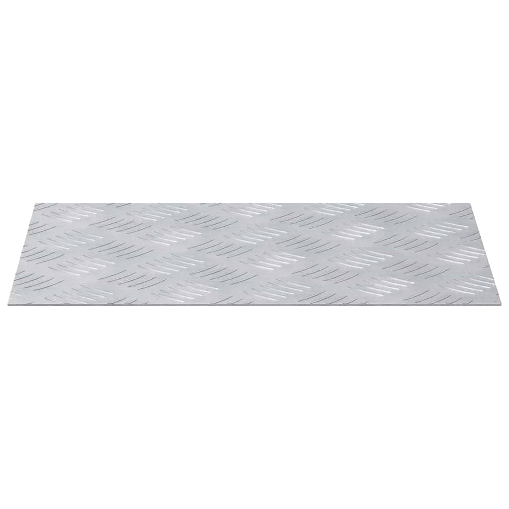 Trinn Rektangulær 2 pcs sølv 40 x 30 cm Aluminium