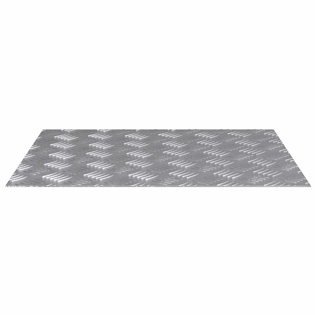Trinn Rektangulær 4 pcs sølv 60 x 50 cm Aluminium