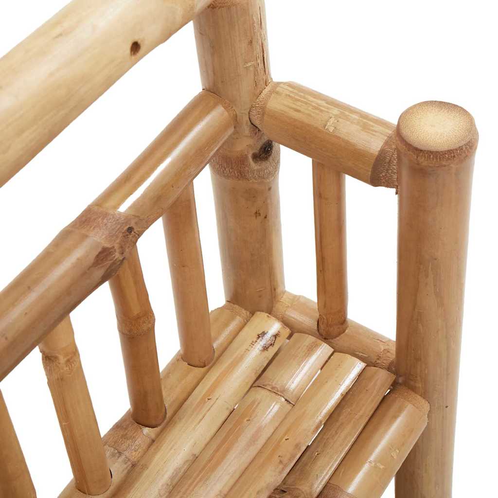 Vegghylle med hylle Veggmontert Naturlig 40 x 13 x 44 cm Bambus