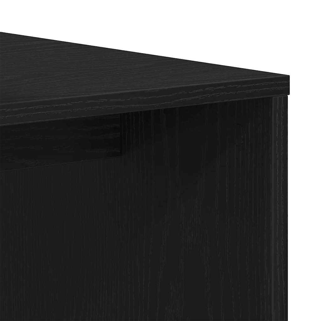 Stablingsbord Svart Eik 100 x 48 x 40 cm Konstruert tre