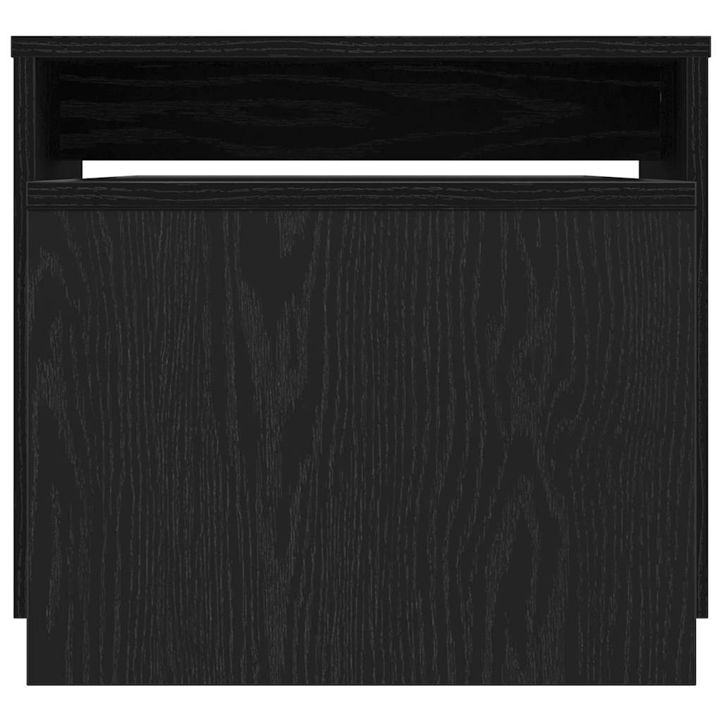 Stablingsbord Svart Eik 100 x 48 x 40 cm Konstruert tre