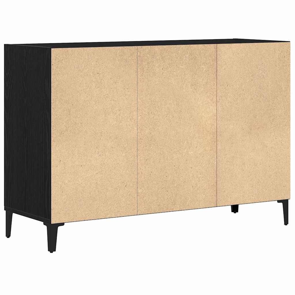 Serviesskap Svart Eik 103,5 x 35 x 70 cm Konstruert tre