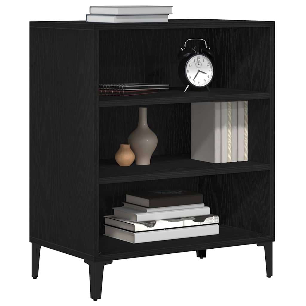 Serviesskap Svart Eik 57 x 35 x 70 cm Konstruert tre