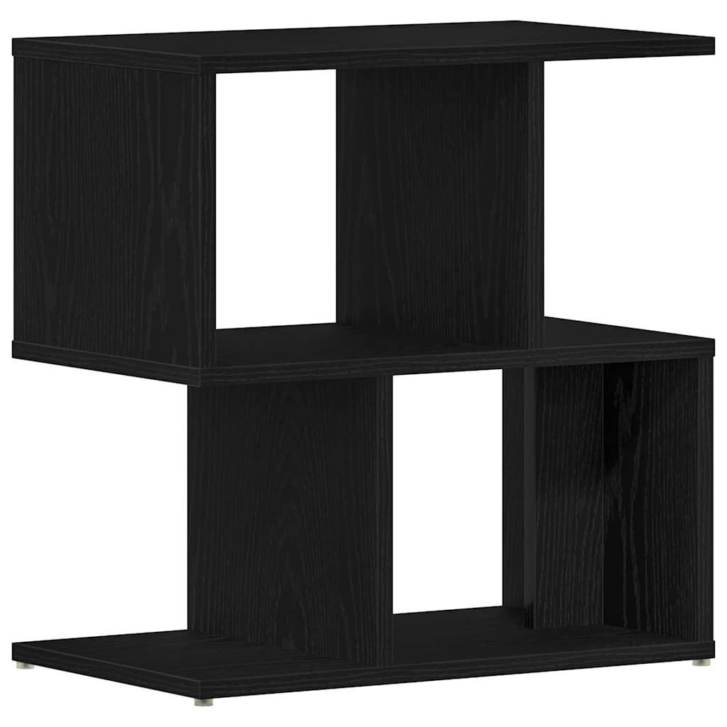 Nattbordskap Svart Eik 50 x 30 x 51,5 cm Konstruert tre
