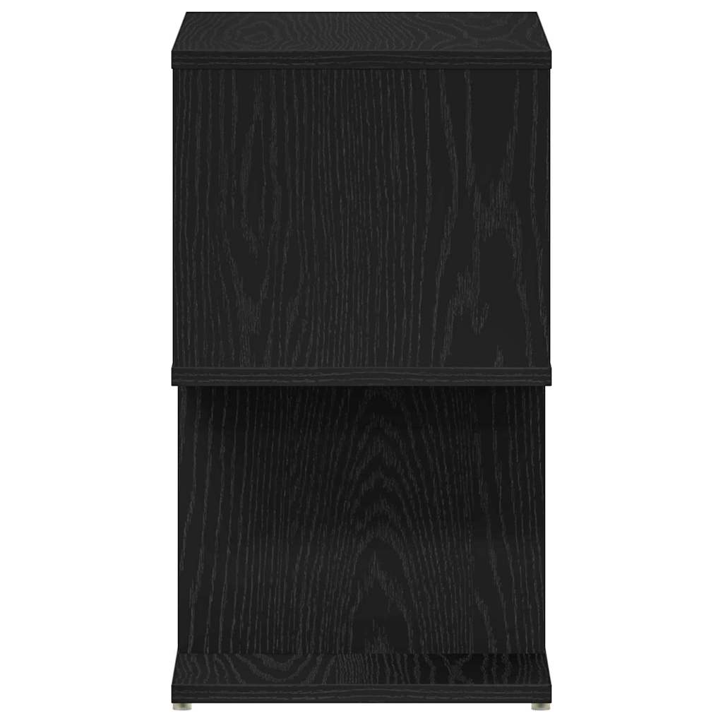 Nattbordskap Svart Eik 50 x 30 x 51,5 cm Konstruert tre