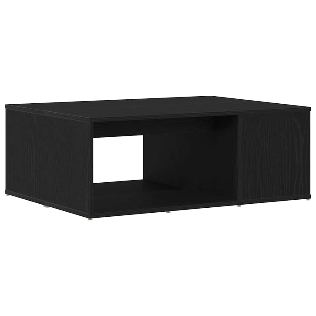 Kaffebord Svart Eik 90 x 67 x 33 cm Konstruert tre