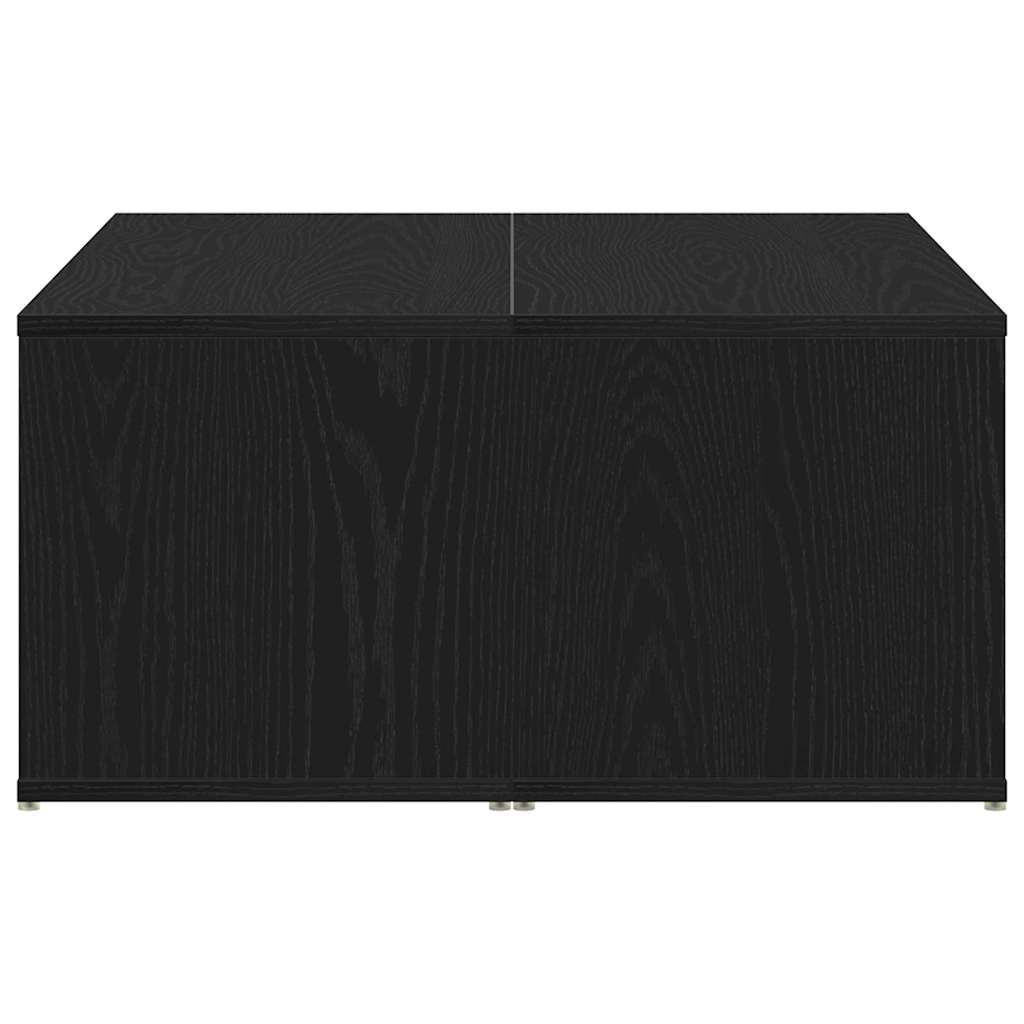 Kaffebord Svart Eik 90 x 67 x 33 cm Konstruert tre