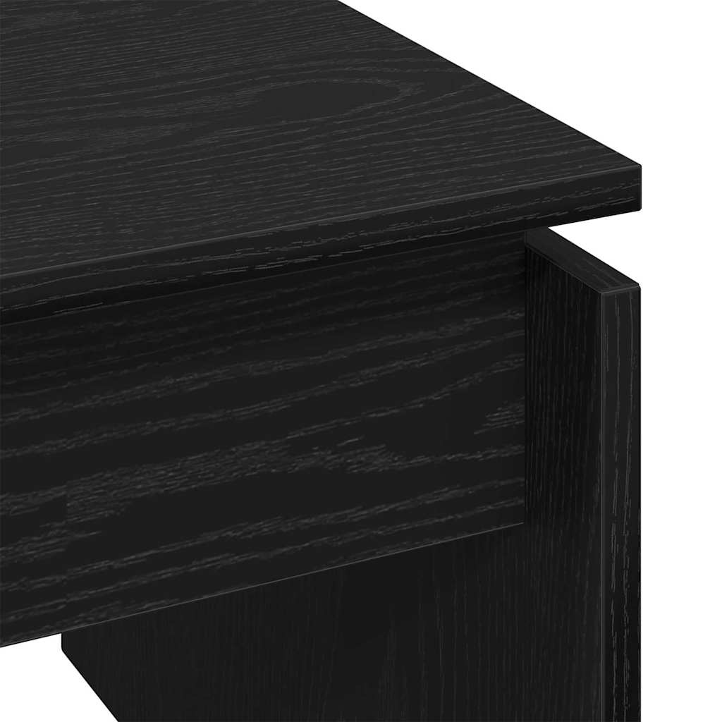 Kaffebord Svart Eik 68 x 50 x 38 cm Konstruert tre