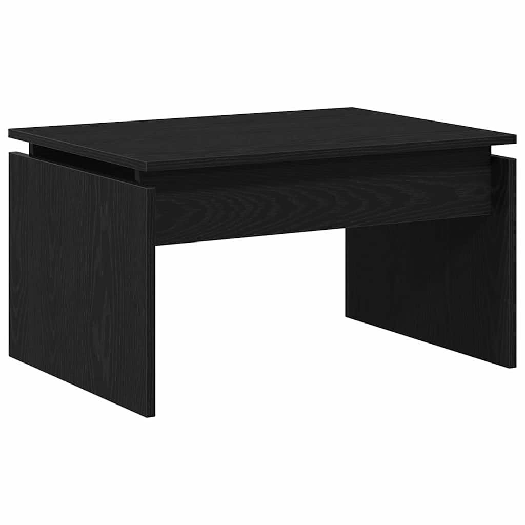 Kaffebord Svart Eik 68 x 50 x 38 cm Konstruert tre