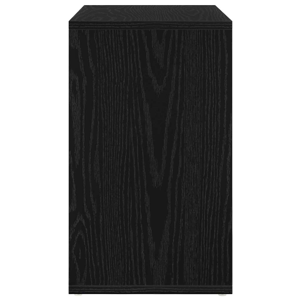 Nesting Bord 3 pcs Svart Eik Konstruert tre