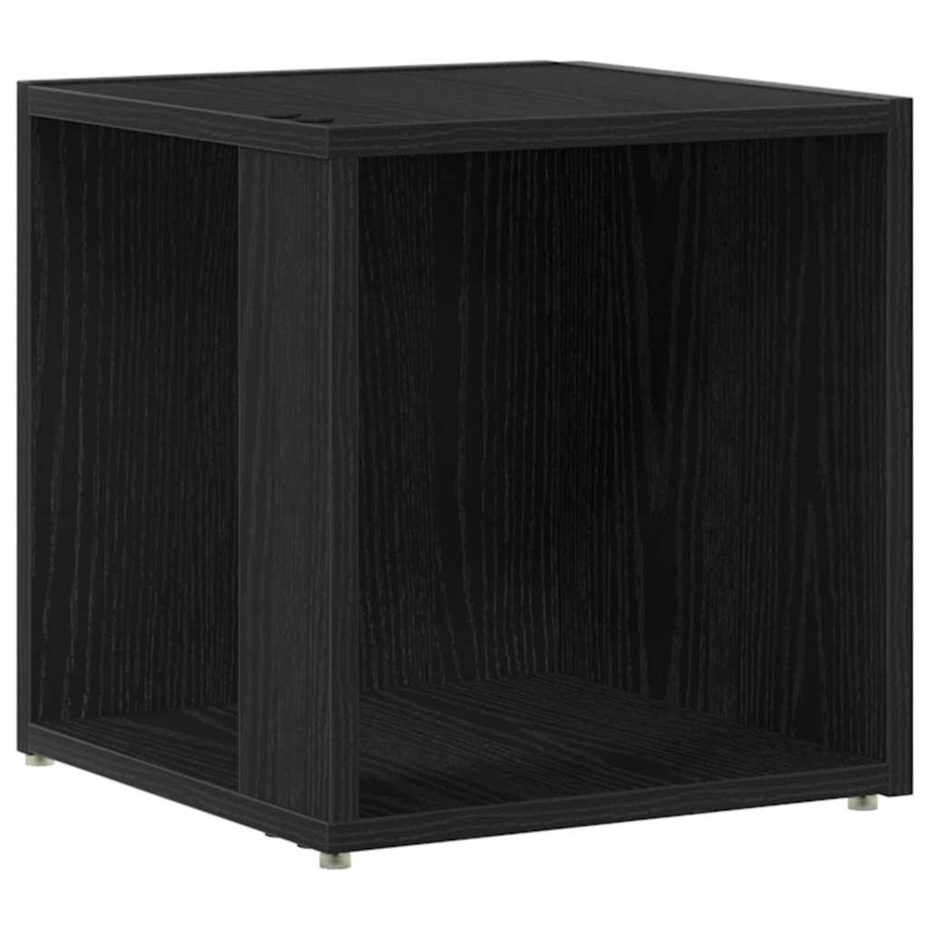 Krokhyller Svart Eik 33 x 33 x 34,5 cm Konstruert tre