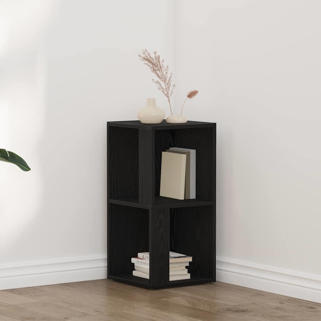 Krokhyller Svart Eik 33 x 33 x 67 cm Konstruert tre