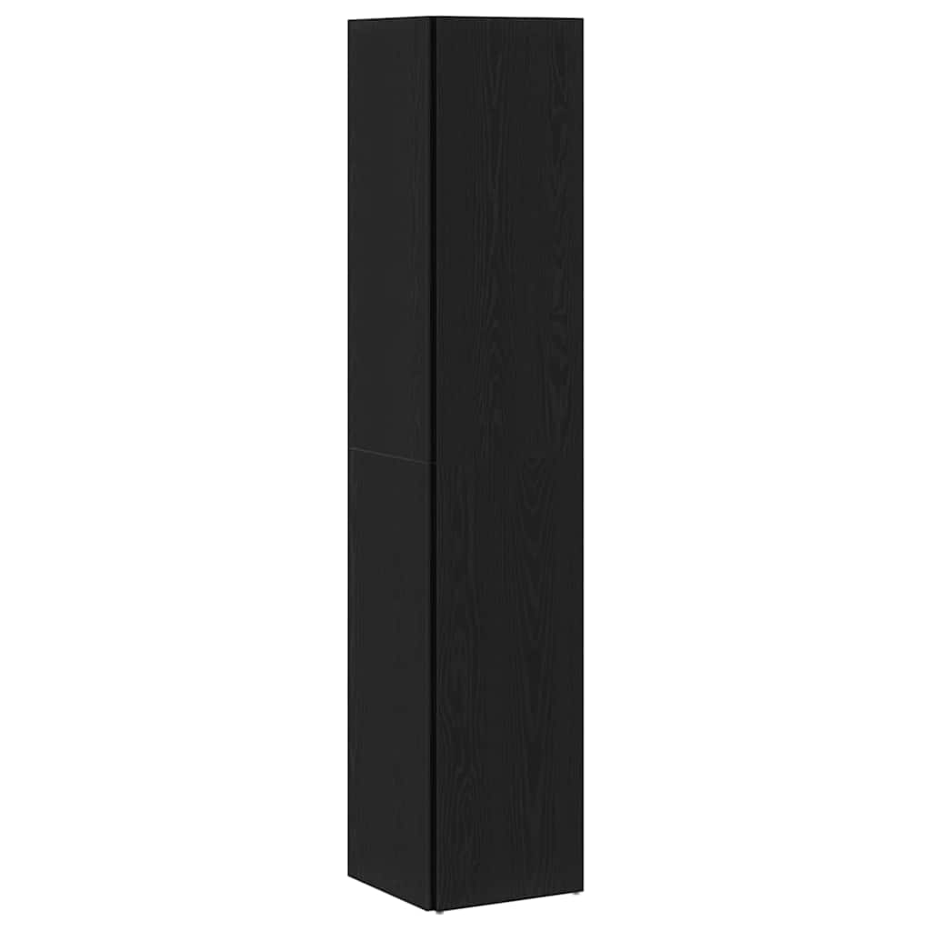 Krokhyller Svart Eik 33 x 33 x 164,5 cm Konstruert tre