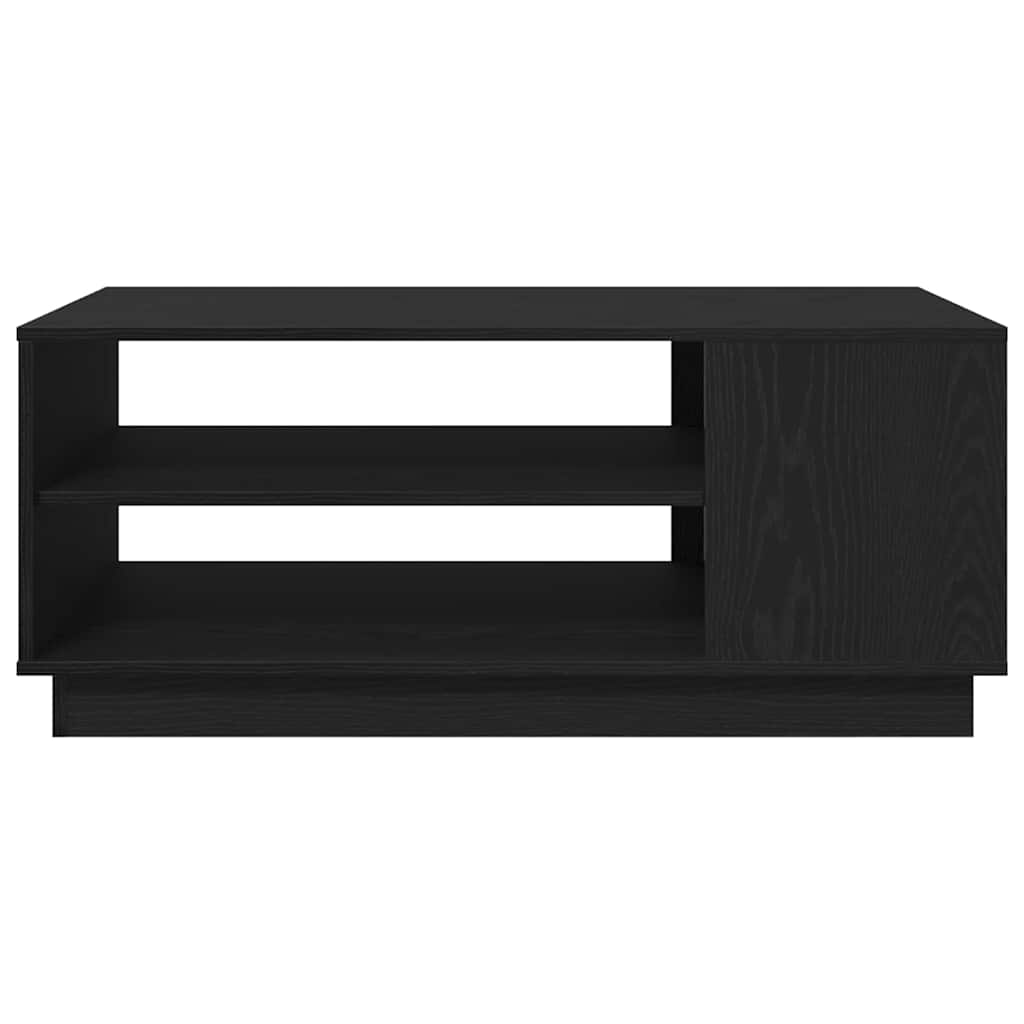 Kaffebord Svart Eik 102 x 55 x 43 cm Konstruert tre