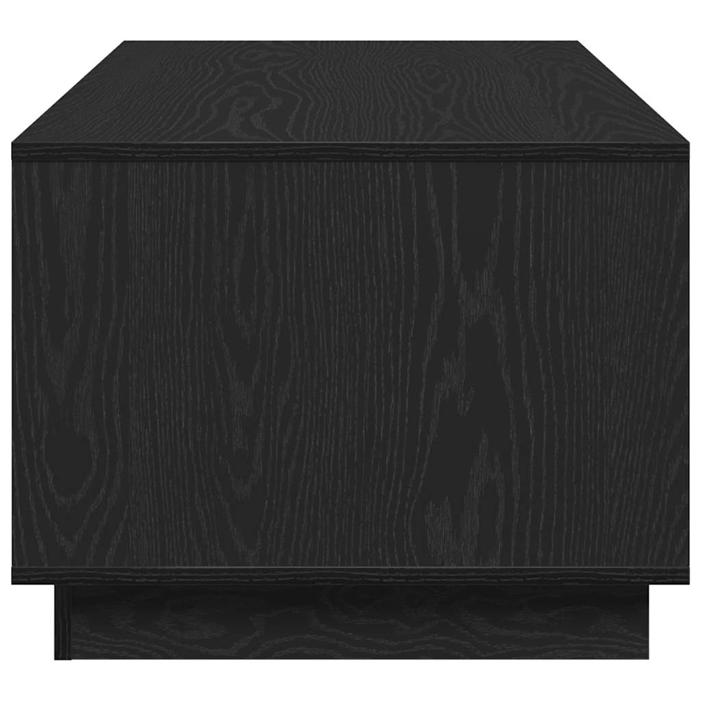 Kaffebord Svart Eik 102 x 55 x 43 cm Konstruert tre