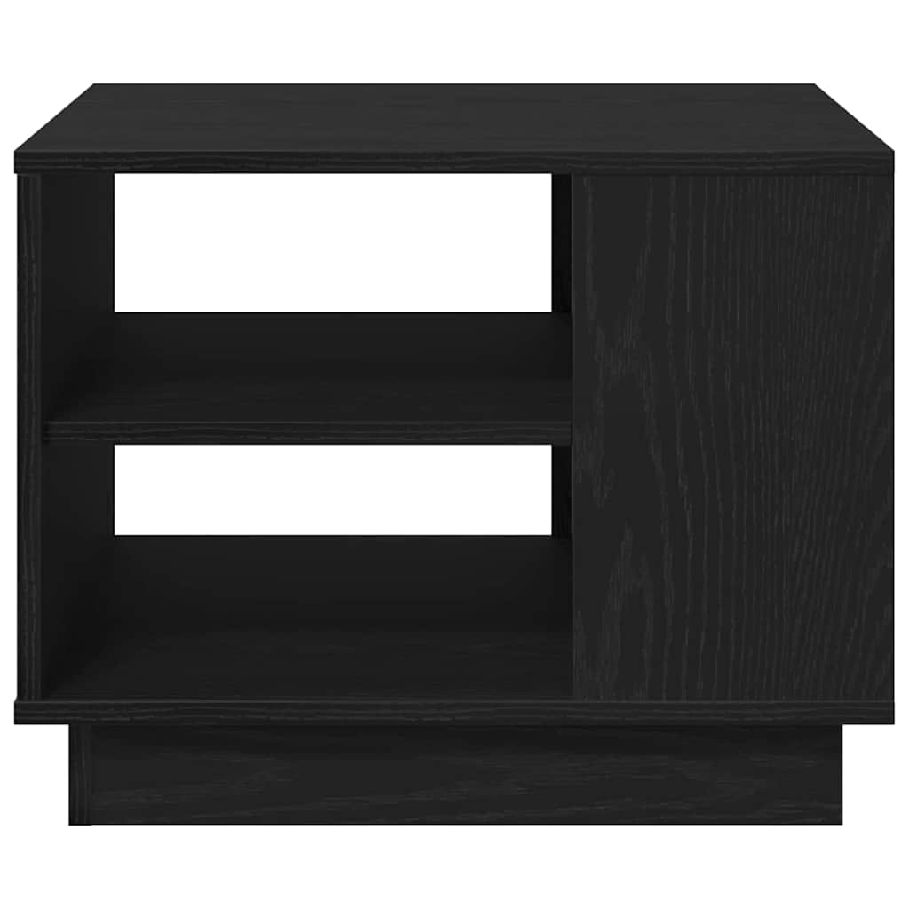 Kaffebord Svart Eik 55 x 55 x 42 cm Konstruert tre