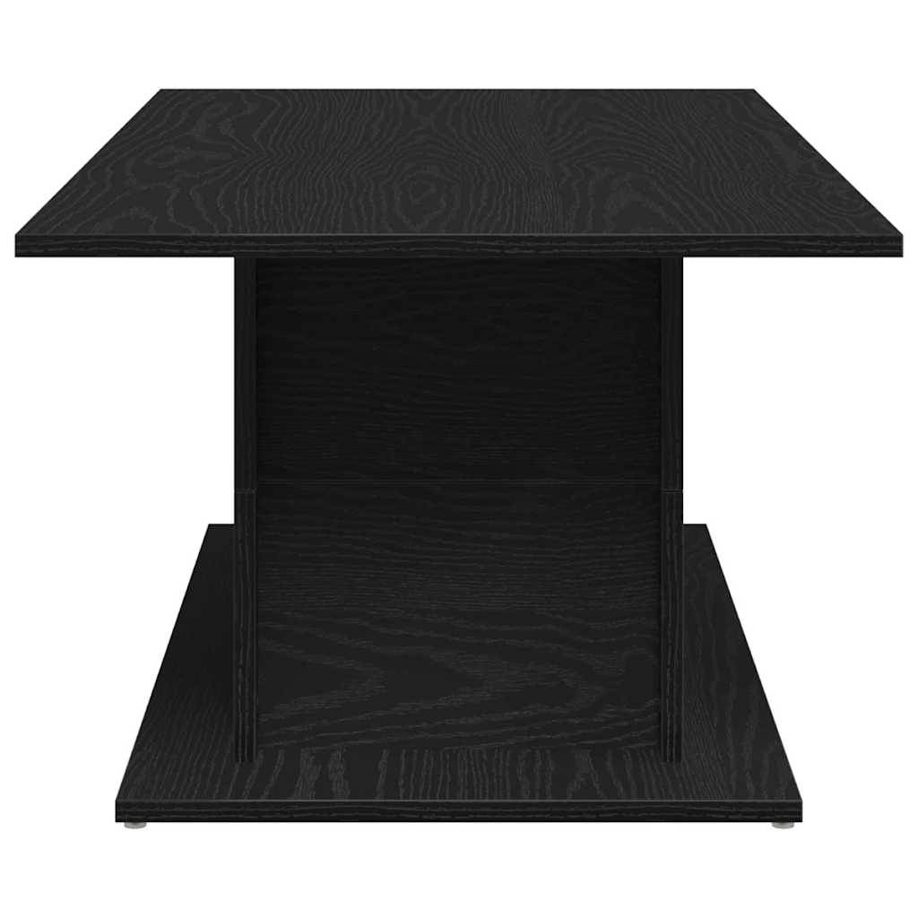 Kaffebord Svart Eik 102 x 55,5 x 40 cm Konstruert tre