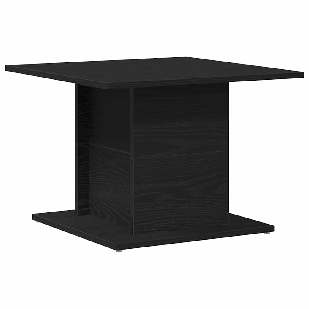Kaffebord Svart Eik 55,5 x 55,5 x 40 cm Konstruert tre